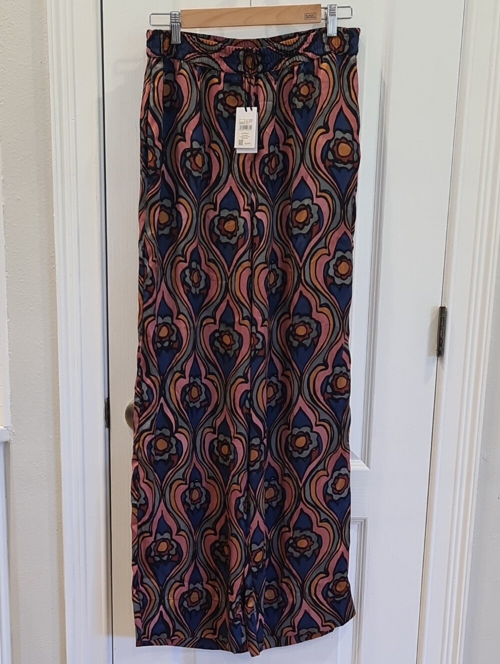 Galeries Lafayette - Patterned Wide Leg Pants